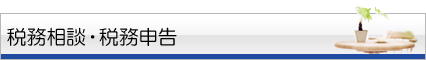税務相談・税務申告